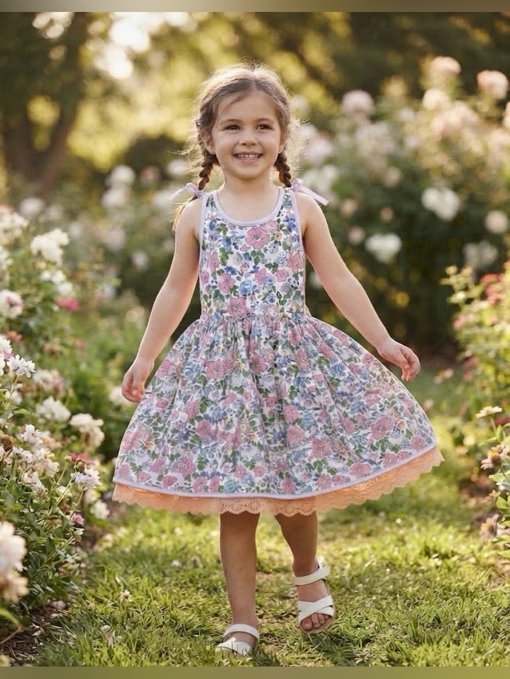 Cheeky Plum Floral Dress